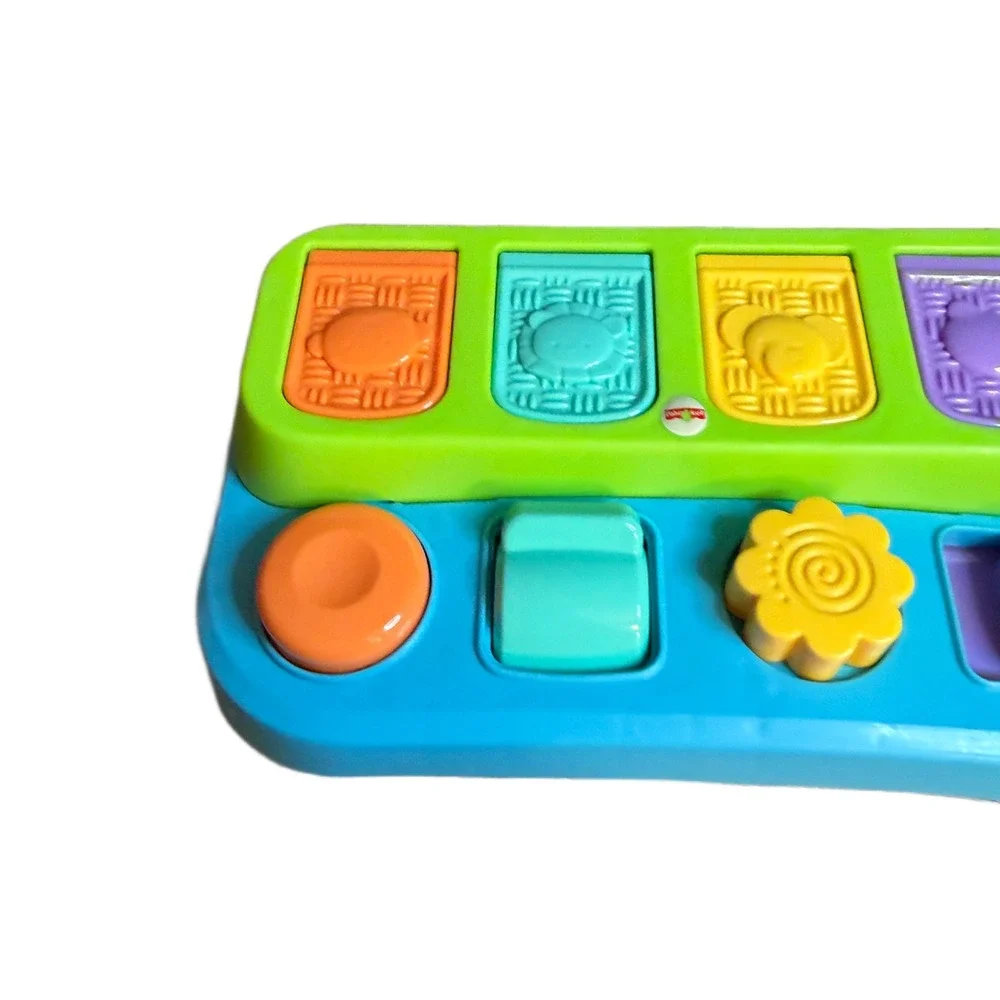 Fisher-Price Pop-Up Friends Activity Toy Animal Monkey Lion Elephant Frog